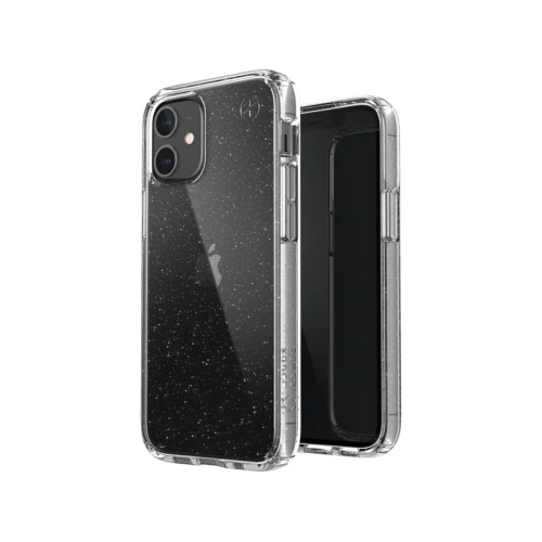 Buy Speck Presidio Perfect-Clear Glitter Apple iPhone 12 mini with MICROBAN (Gold Glitter/Clear) - SPK205GLDCL - {ean13} - Home Screen Store Europe