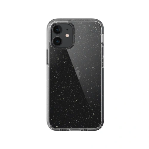 Kup Speck Apple Tasche Presidio Perfect-Clear Glitter iPhone 12 mini mit MICROBAN-Beschichtung (Gold Glitter/Clear) - SPK205GLDCL - {ean13} - Sklep Home Screen