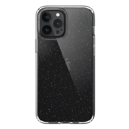 Kup Etui Speck Presidio Perfect-Clear Glitter Apple iPhone 12 Pro Max s povrchovou úpravou MICROBAN (Zlatý třpyt/Průhledný) - SPK207GLDCL - {ean13} - Sklep Home Screen