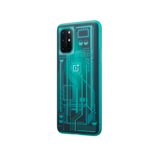 Kup Etui OnePlus 8T Quantum Bumper Case Cyborg Cyanový - OPL024CYA - {ean13} - Sklep Home Screen