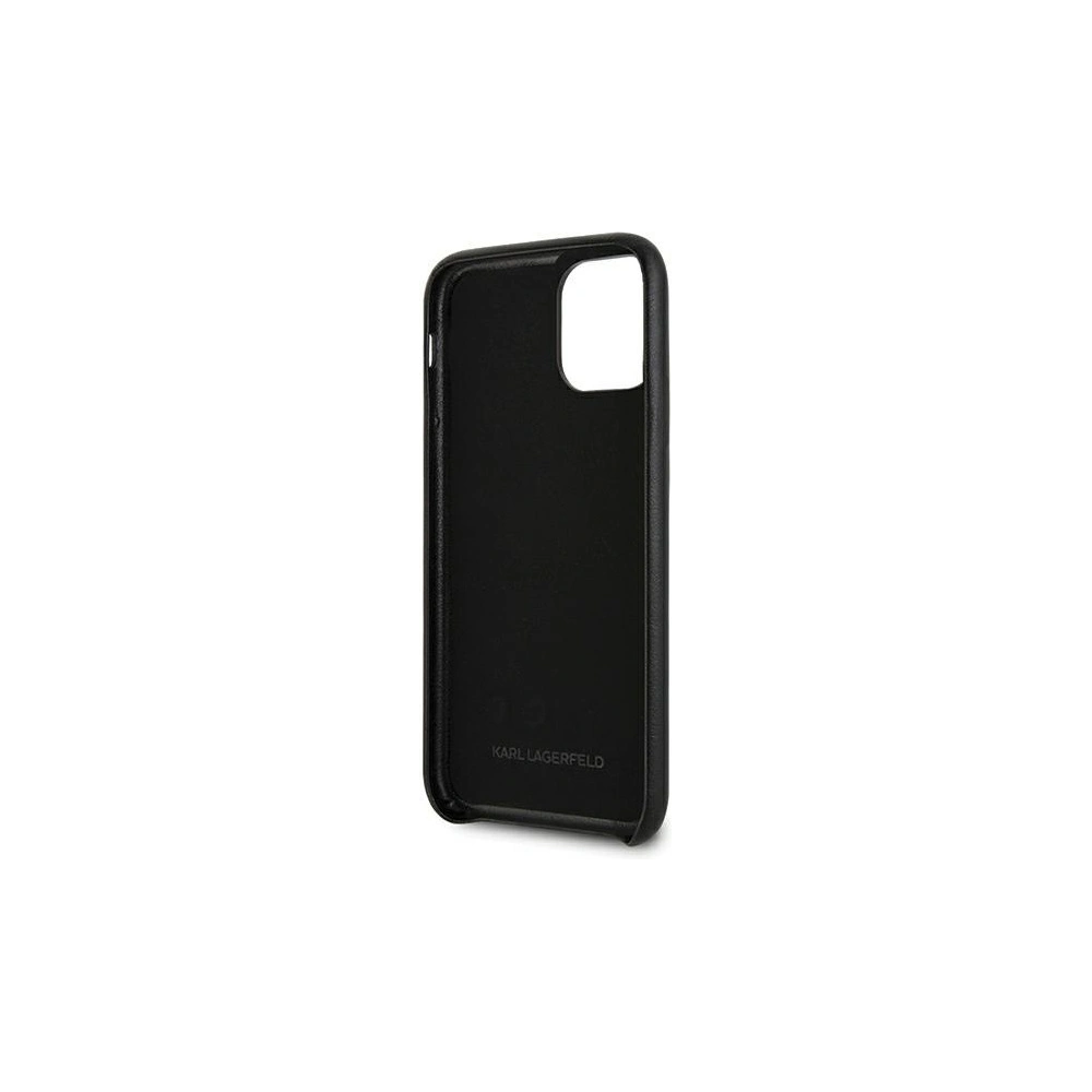 Etui Karl Lagerfeld KLHCN58HA2BK Apple iPhone 11 Pro czarny/black hardcase Iconic Hand Strap