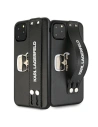 Etui Karl Lagerfeld KLHCN65HA2BK Apple iPhone 11 Pro Max černé/black hardcase Iconic Hand Strap