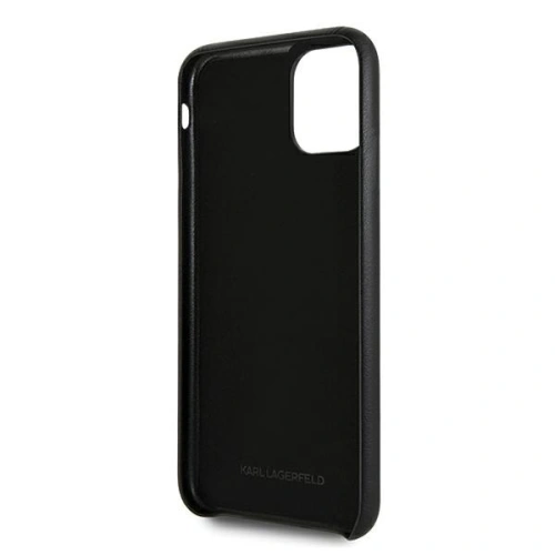 Kup Etui Karl Lagerfeld KLHCN65HA2BK Apple iPhone 11 Pro Max negru/black hardcase Iconic Hand Strap - KLD383BLK - {ean13} - Sklep Home Screen