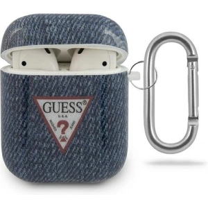Kup Etui Guess GUACA2TPUJULDB Apple AirPods cover granatowy/dark blue Jeans Collection - GUE711BLU - {ean13} - Sklep Home Screen