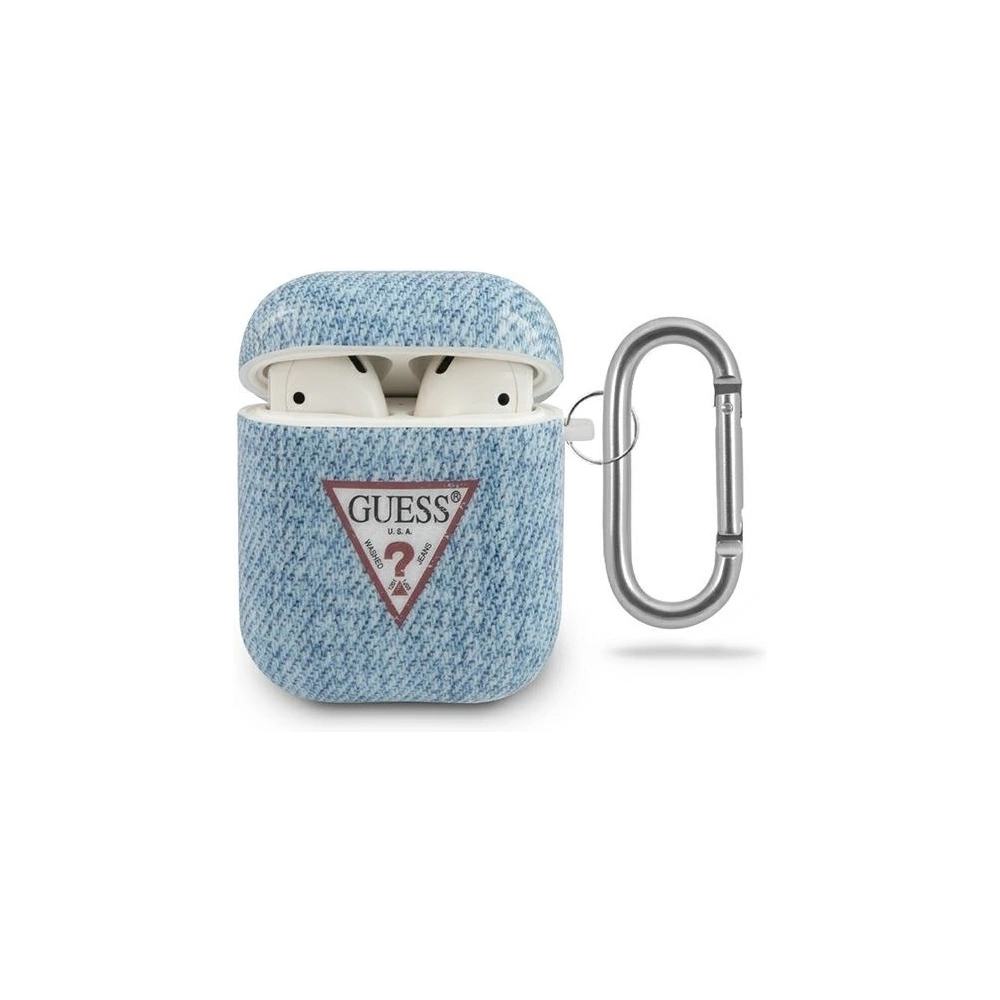 Etui Guess GUACA2TPUJULLB Apple AirPods cover niebieski/light blue Jeans Collection