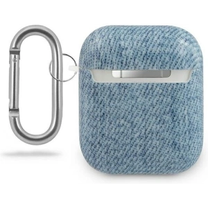 Kup Etui Guess GUACA2TPUJULLB Apple AirPods cover niebieski/light blue Jeans Collection - GUE712BLU - {ean13} - Sklep Home Screen