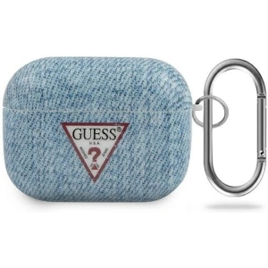 Kup Guess Apple Tasche GUACAPTPUJULLB AirPods Pro Hülle blau/hellblau Jeans Collection - GUE714BLU - {ean13} - Sklep Home Screen