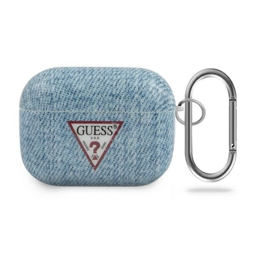 Kup Etui Guess GUACAPTPUJULLB pentru Apple AirPods Pro, culoare albastru/deschis, Colecția Jeans - GUE714BLU - {ean13} - Sklep Home Screen