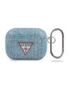 Etui Guess GUACAPTPUJULLB Apple AirPods Pro obal modrý/světlý modrý Jeans Collection