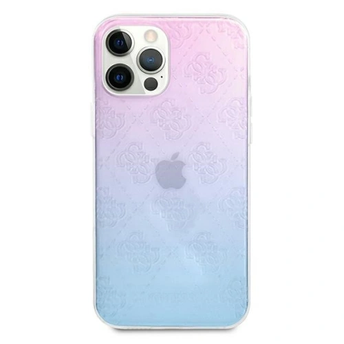 Kup Etui Guess GUHCP12L3D4GGBP Apple iPhone 12 Pro Max kék-rózsaszín/blue&pink hardcase 4G 3D Pattern Collection - GUE715BLUPNK - {ean13} - Sklep Home Screen