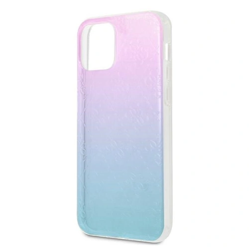 Kup Etui Guess GUHCP12L3D4GGBP Apple iPhone 12 Pro Max kék-rózsaszín/blue&pink hardcase 4G 3D Pattern Collection - GUE715BLUPNK - {ean13} - Sklep Home Screen