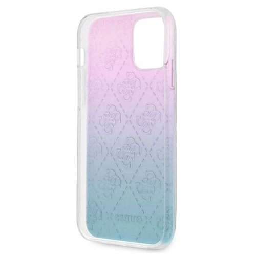 Kup Etui Guess GUHCP12L3D4GGBP Apple iPhone 12 Pro Max kék-rózsaszín/blue&pink hardcase 4G 3D Pattern Collection - GUE715BLUPNK - {ean13} - Sklep Home Screen