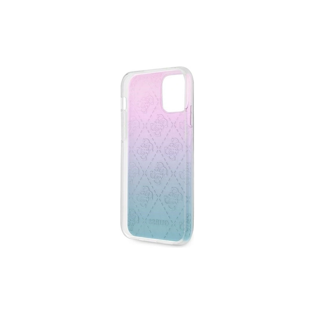 Etui Guess GUHCP12L3D4GGBP Apple iPhone 12 Pro Max niebiesko-różowy/blue&pink hardcase 4G 3D Pattern Collection