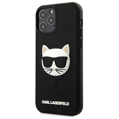 Kup Etui Karl Lagerfeld KLHCP12LCH3DBK Apple iPhone 12 Pro Max černý/black hardcase 3D Rubber Choupette - KLD385BLK - {ean13} - Sklep Home Screen