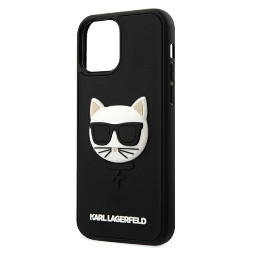 Kup Etui Karl Lagerfeld KLHCP12LCH3DBK Apple iPhone 12 Pro Max černý/black hardcase 3D Rubber Choupette - KLD385BLK - {ean13} - Sklep Home Screen