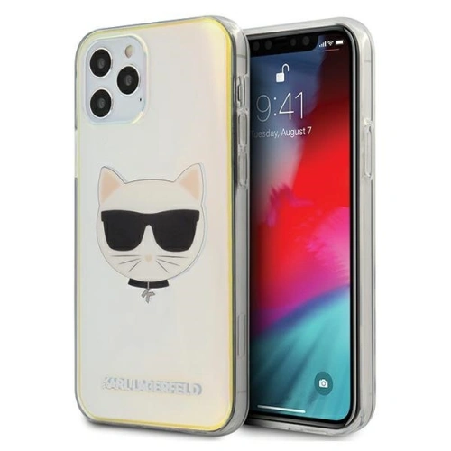 Kup Etui Karl Lagerfeld KLHCP12LCIR Apple iPhone 12 Pro Max hardcase multicolor Iridescent Choupette - KLD386MLT - {ean13} - Sklep Home Screen
