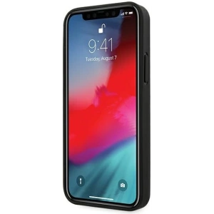 Kup Etui Karl Lagerfeld KLHCP12LIKMSBK Apple iPhone 12 Pro Max czarny/black hardcase Saffiano Ikonik Metal - KLD387BLK - {ean13} - Sklep Home Screen