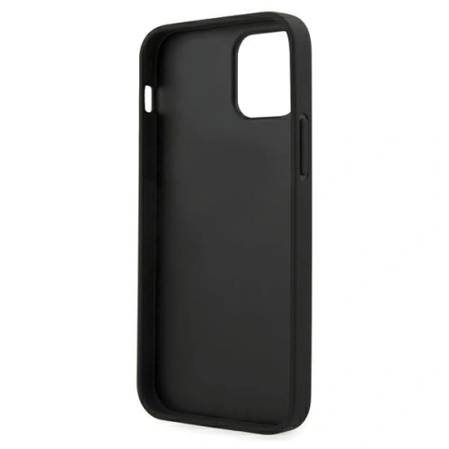 Kup Etui Karl Lagerfeld KLHCP12LIKMSBK Apple iPhone 12 Pro Max czarny/black hardcase Saffiano Ikonik Metal - KLD387BLK - {ean13} - Sklep Home Screen