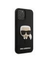 Buy Karl Lagerfeld KLHCP12LKH3DBK Apple iPhone 12 Pro Max black hardcase 3D Rubber Karl`s Head - KLD388BLK - {ean13} - Home Screen Store Europe