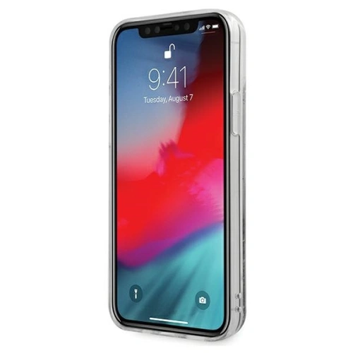 Kup Etui Karl Lagerfeld KLHCP12LPABGNU Apple iPhone 12 Pro Max rozé-aurie/pink gold hardcase PEEK A BOO Liquid Glitter - KLD389RS - {ean13} - Sklep Home Screen