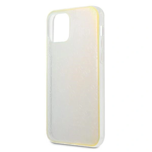 Buy Guess GUHCP12L3D4GIRBL Apple iPhone 12 Pro Max iridescent hardcase 4G 3D Pattern Collection - GUE716IRI - {ean13} - Home Screen Store Europe