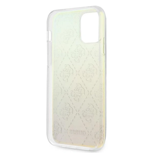 Kup Etui Guess GUHCP12L3D4GIRBL Apple iPhone 12 Pro Max opalowy/iridescent hardcase 4G 3D Pattern Collection - GUE716IRI - {ean13} - Sklep Home Screen