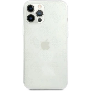 Buy Guess GUHCP12L3D4GTR Apple iPhone 12 Pro Max transparent hardcase 4G 3D Pattern Collection - GUE717CL - {ean13} - Home Screen Store Europe