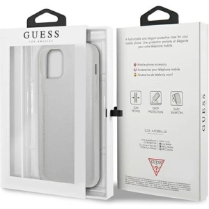 Buy Guess GUHCP12L3D4GTR Apple iPhone 12 Pro Max transparent hardcase 4G 3D Pattern Collection - GUE717CL - {ean13} - Home Screen Store Europe