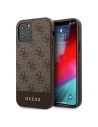 Etui Guess GUHCP12LG4GLBR Apple iPhone 12 Pro Max maro/brown hardcase 4G Stripe Collection