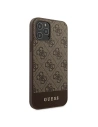 Kup Etui Guess GUHCP12LG4GLBR Apple iPhone 12 Pro Max brązowy/brown hardcase 4G Stripe Collection - GUE718BR - {ean13} - Sklep Home Screen