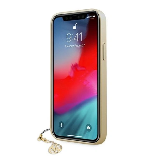Kup Etui Guess GUHCP12LGF4GBR Apple iPhone 12 Pro Max brązowy/brown hardcase 4G Charms Collection - GUE720BR - {ean13} - Sklep Home Screen