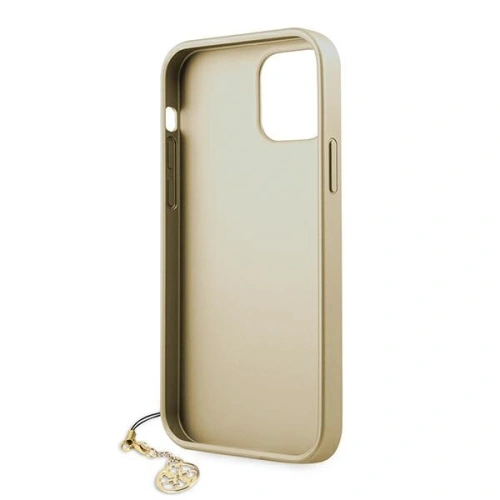 Kup Etui Guess GUHCP12LGF4GBR Apple iPhone 12 Pro Max brązowy/brown hardcase 4G Charms Collection - GUE720BR - {ean13} - Sklep Home Screen