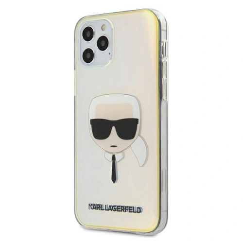 Buy Karl Lagerfeld KLHCP12LPCKHML Apple iPhone 12 Pro Max multicolor hardcase Iridescent Karl`s Head - KLD390MLT - {ean13} - Home Screen Store Europe