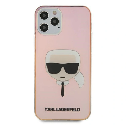 Buy Karl Lagerfeld KLHCP12LPCKHML Apple iPhone 12 Pro Max multicolor hardcase Iridescent Karl`s Head - KLD390MLT - {ean13} - Home Screen Store Europe
