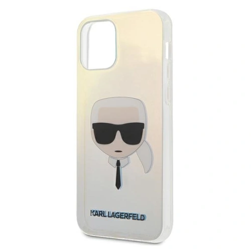 Buy Karl Lagerfeld KLHCP12LPCKHML Apple iPhone 12 Pro Max multicolor hardcase Iridescent Karl`s Head - KLD390MLT - {ean13} - Home Screen Store Europe