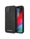 Etui Karl Lagerfeld KLHCP12LPCUIKBK Apple iPhone 12 Pro Max negru/black hardcase Karl Ikonik Outline