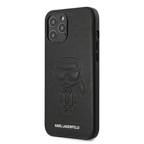 Kup Etui Karl Lagerfeld KLHCP12LPCUIKBK Apple iPhone 12 Pro Max černý/black hardcase Karl Ikonik Outline - KLD391BLK - {ean13} - Sklep Home Screen
