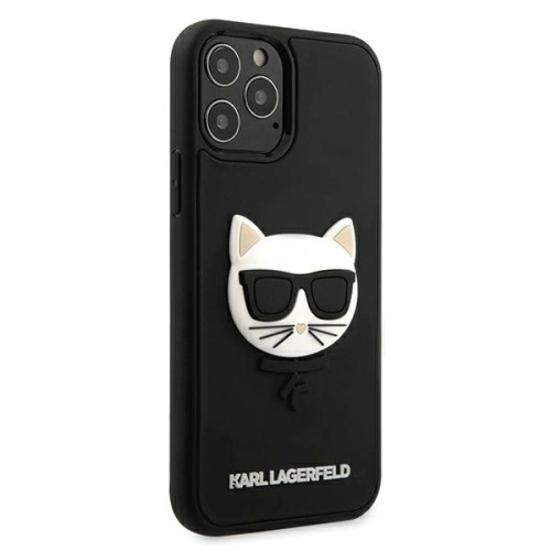 Kup Karl Lagerfeld Apple Tasche KLHCP12MCH3DBK iPhone 12/12 Pro schwarz/schwarz Hartschale 3D Rubber Choupette - KLD394BLK - {ean13} - Sklep Home Screen