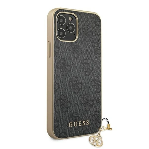 Kup Etui Guess GUHCP12LGF4GGR Apple iPhone 12 Pro Max šedý/grey hardcase 4G Charms Collection - GUE721GRY - {ean13} - Sklep Home Screen