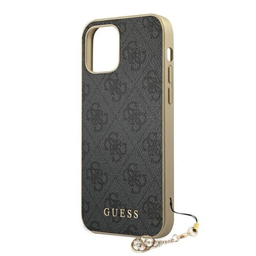 Kup Etui Guess GUHCP12LGF4GGR Apple iPhone 12 Pro Max szürke/grey hardcase 4G Charms Collection - GUE721GRY - {ean13} - Sklep Home Screen