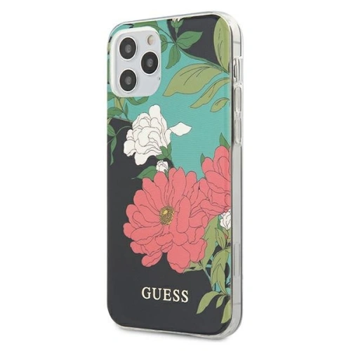 Kup Etui Guess GUHCP12LIMLFL01 Apple iPhone 12 Pro Max černý/black N°1 Flower Collection - GUE722BLK - {ean13} - Sklep Home Screen