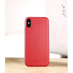 Kup Etui Benks Lollipop iPhone XS/X 5.8 Solid Red - BKS146RED - {ean13} - Sklep Home Screen