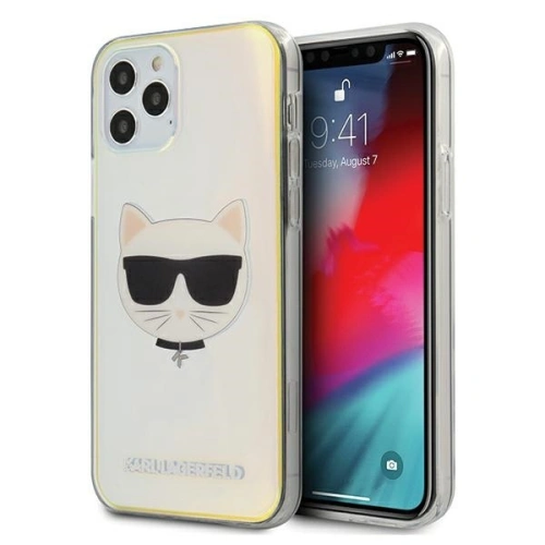 Kup Etui Karl Lagerfeld KLHCP12MCIR Apple iPhone 12/12 Pro hardcase multicolor Iridescent Choupette - KLD395MLT - {ean13} - Sklep Home Screen