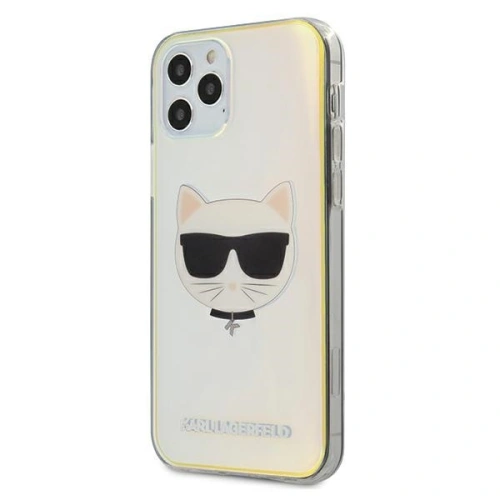 Buy Karl Lagerfeld KLHCP12MCIR Apple iPhone 12/12 Pro multicolor hardcase Iridescent Choupette - KLD395MLT - {ean13} - Home Screen Store Europe