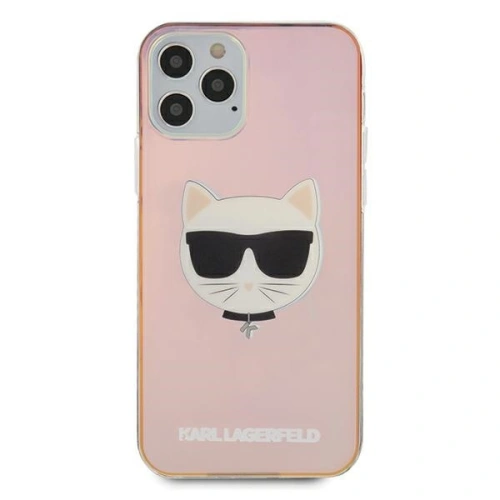 Buy Karl Lagerfeld KLHCP12MCIR Apple iPhone 12/12 Pro multicolor hardcase Iridescent Choupette - KLD395MLT - {ean13} - Home Screen Store Europe