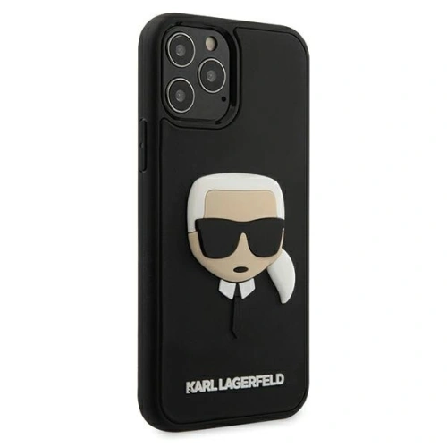 Kup Etui Karl Lagerfeld KLHCP12MKH3DBK Apple iPhone 12/12 Pro černý/black hardcase 3D Rubber Karl`s Head - KLD397BLK - {ean13} - Sklep Home Screen