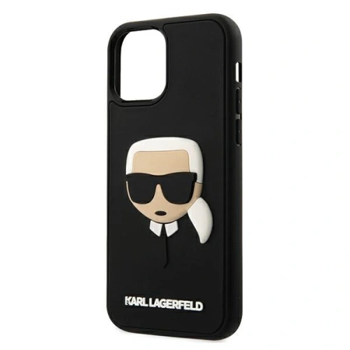 Kup Etui Karl Lagerfeld KLHCP12MKH3DBK Apple iPhone 12/12 Pro černý/black hardcase 3D Rubber Karl`s Head - KLD397BLK - {ean13} - Sklep Home Screen