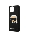 Buy Karl Lagerfeld KLHCP12MKH3DBK Apple iPhone 12/12 Pro black hardcase 3D Rubber Karl`s Head - KLD397BLK - {ean13} - Home Screen Store Europe