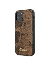 Guess GUHCP12LPUSNSMLBR Apple iPhone 12 Pro Max brown hardcase Script Python Collection