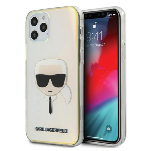 Kup Etui Karl Lagerfeld KLHCP12MPCKHML Apple iPhone 12/12 Pro multicolor hardcase Iridescent Karl`s Head - KLD400MLT - {ean13} - Sklep Home Screen